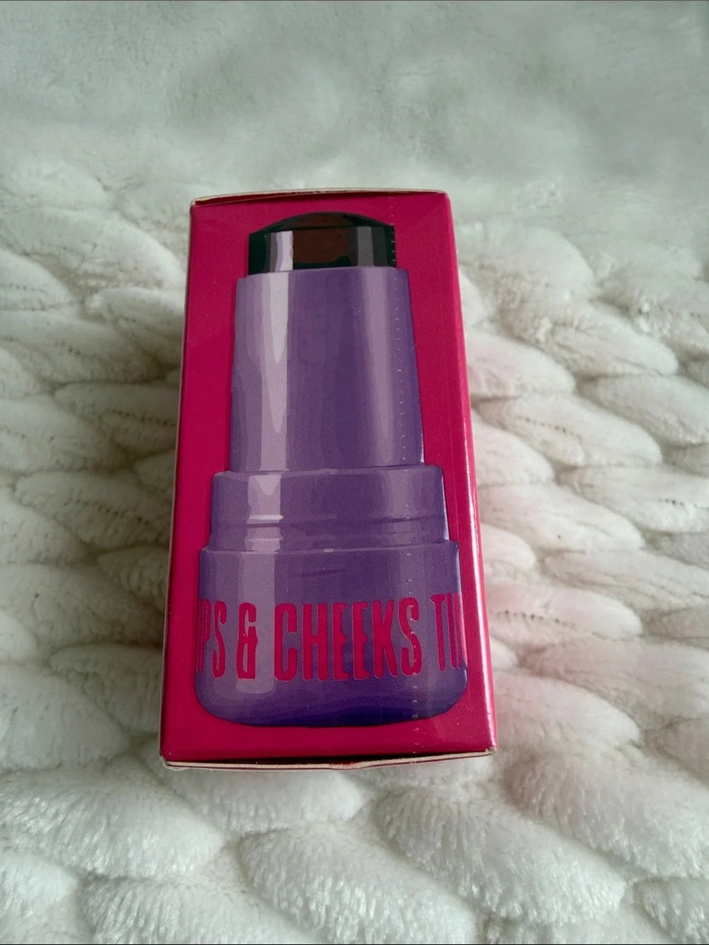 Aminnah Sprinkle Donut Lollipop Lips & Cheeks Tint - Hot Pink